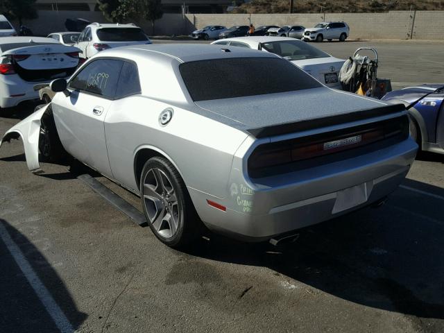 2B3LJ54T79H510660 - 2009 DODGE CHALLENGER GRAY photo 3