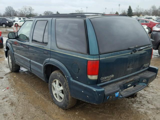 1GHDT13W8W2715744 - 1998 OLDSMOBILE BRAVADA GREEN photo 3