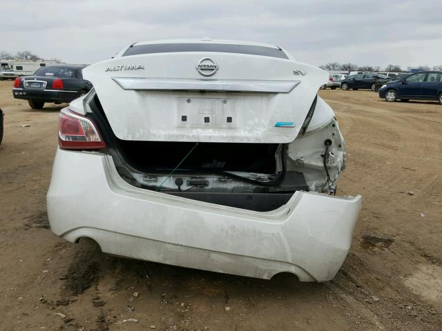 1N4AL3AP0DC914672 - 2013 NISSAN ALTIMA 2.5 WHITE photo 9