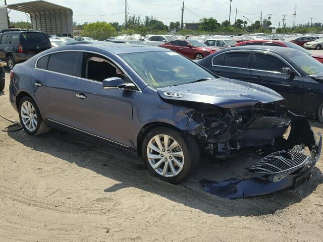 1G4GB5G34FF266760 - 2015 BUICK LACROSSE BLUE photo 1