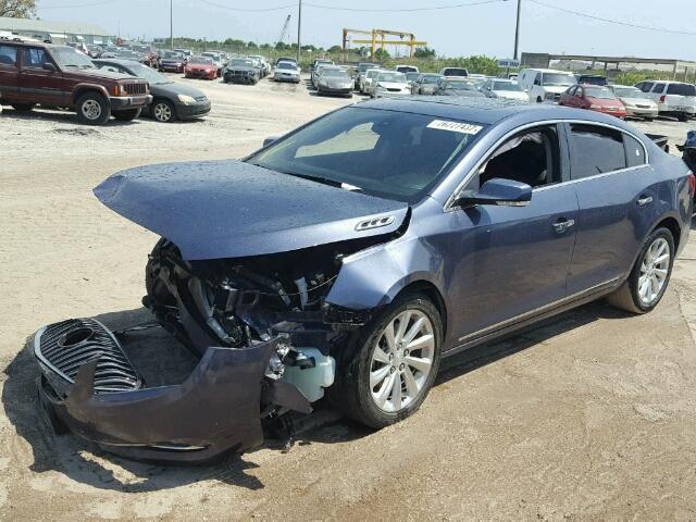 1G4GB5G34FF266760 - 2015 BUICK LACROSSE BLUE photo 2