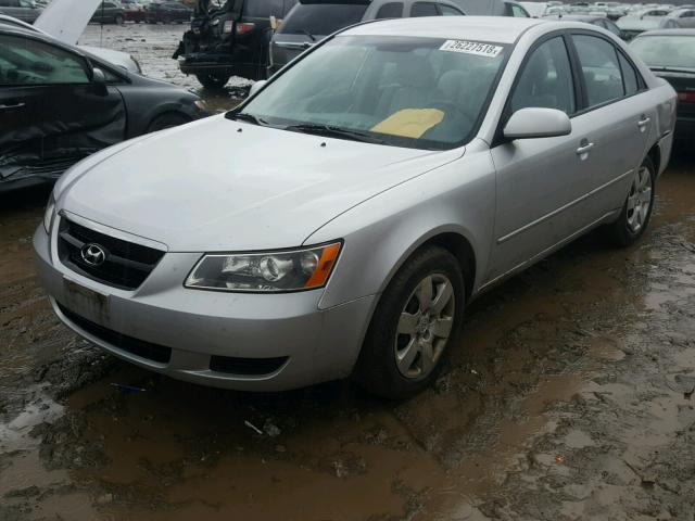 5NPET46CX8H362924 - 2008 HYUNDAI SONATA GLS SILVER photo 2