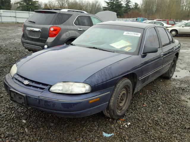 2G1WL52K1W9315619 - 1998 CHEVROLET LUMINA BAS BLUE photo 2