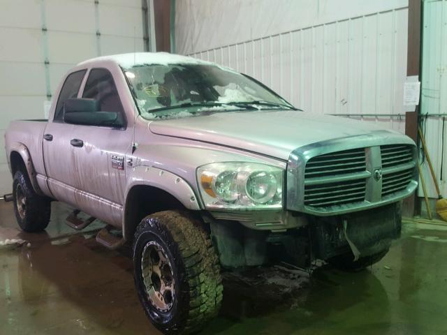 3D7KS28A58G134771 - 2008 DODGE RAM 2500 S SILVER photo 1