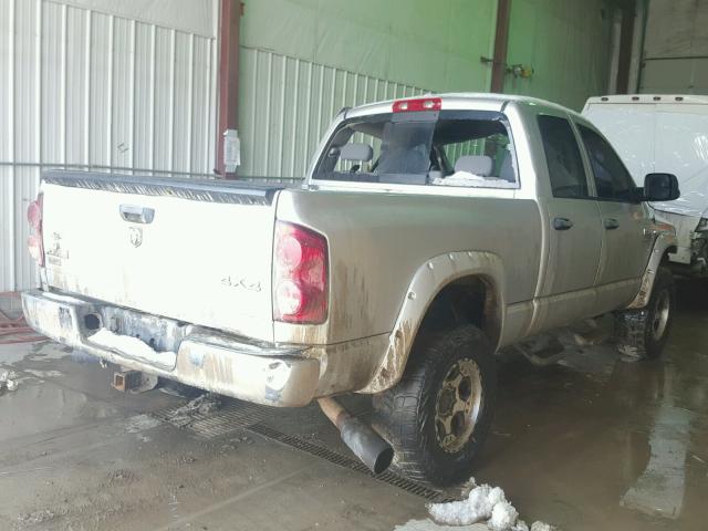 3D7KS28A58G134771 - 2008 DODGE RAM 2500 S SILVER photo 4