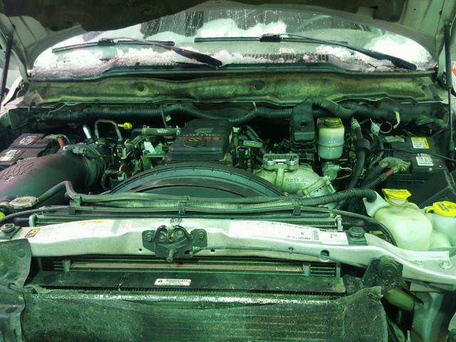 3D7KS28A58G134771 - 2008 DODGE RAM 2500 S SILVER photo 7