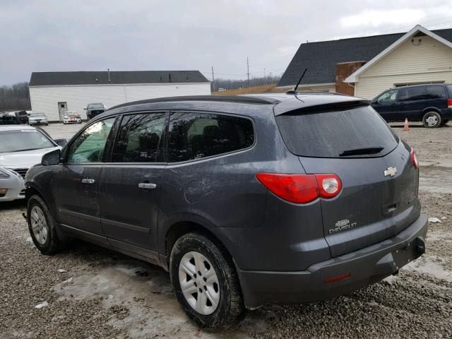 1GNER13D09S178810 - 2009 CHEVROLET TRAVERSE L GRAY photo 3