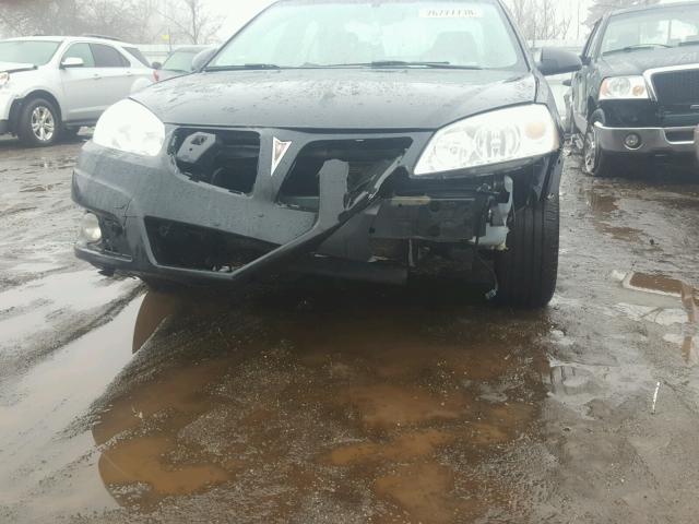 1G2ZJ57K394253767 - 2009 PONTIAC G6 BLACK photo 9