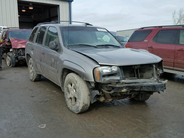 1GNDT13S952284047 - 2005 CHEVROLET TRAILBLAZE GRAY photo 1