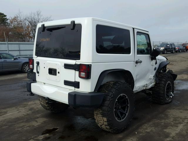 1C4GJWBG9CL175570 - 2012 JEEP WRANGLER S WHITE photo 4