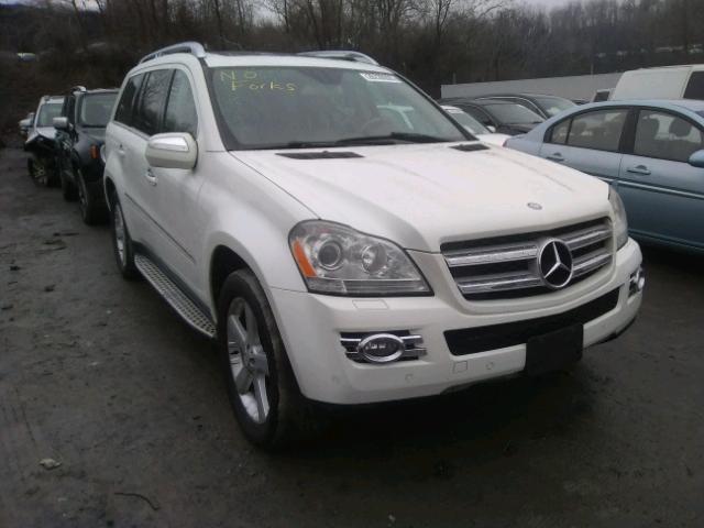 4JGBF71E99A468192 - 2009 MERCEDES-BENZ GL 450 4MA WHITE photo 1