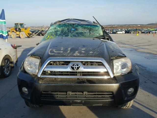 JTEZU14R968045096 - 2006 TOYOTA 4RUNNER SR GRAY photo 9