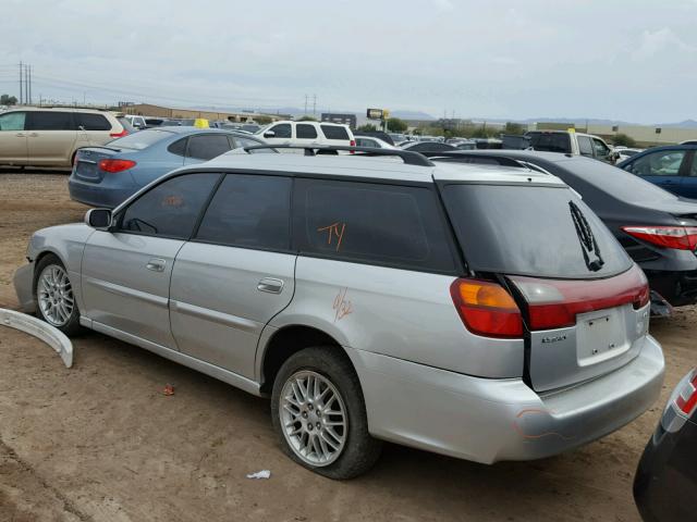 4S3BH635337310473 - 2003 SUBARU LEGACY L SILVER photo 3