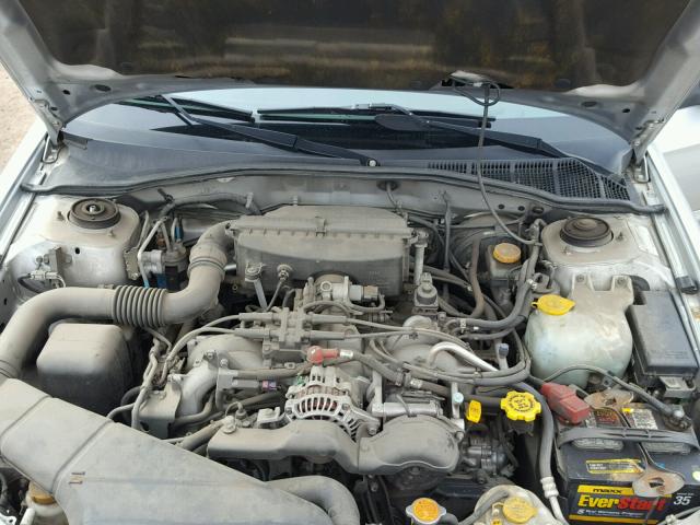 4S3BH635337310473 - 2003 SUBARU LEGACY L SILVER photo 7