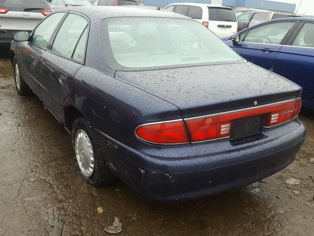 2G4WS52J531255870 - 2003 BUICK CENTURY CU BLUE photo 3