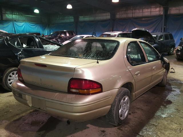 1B3EJ46X5WN244478 - 1998 DODGE STRATUS GOLD photo 4