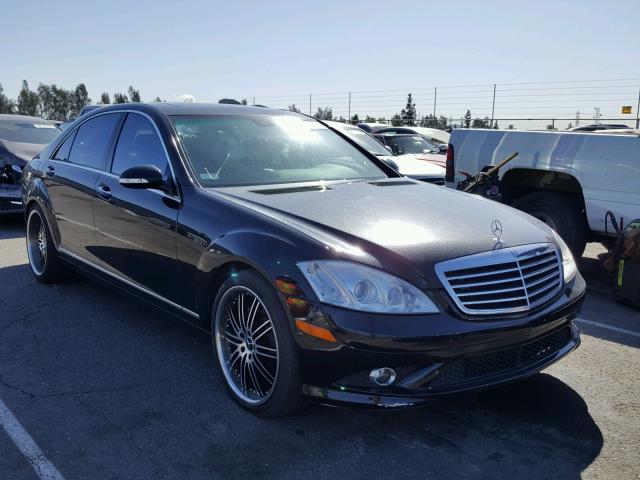 WDDNG71X58A234569 - 2008 MERCEDES-BENZ S550 BLACK photo 1