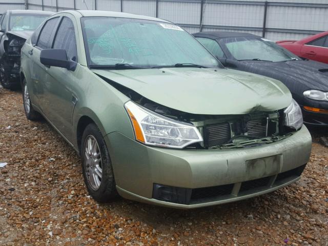 1FAHP35N38W255471 - 2008 FORD FOCUS SE GREEN photo 1