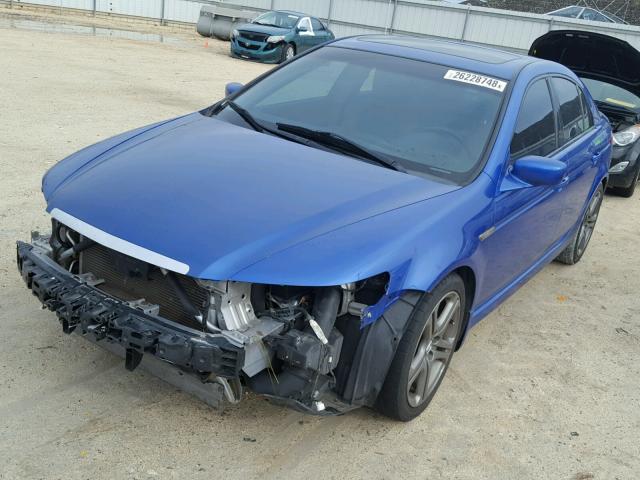 19UUA66224A064858 - 2004 ACURA TL BLUE photo 2