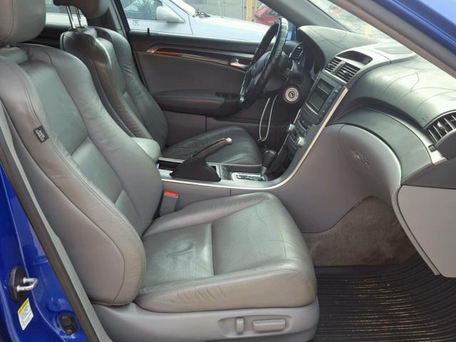 19UUA66224A064858 - 2004 ACURA TL BLUE photo 5