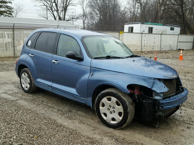 3A4FY58BX6T323239 - 2006 CHRYSLER PT CRUISER BLUE photo 1