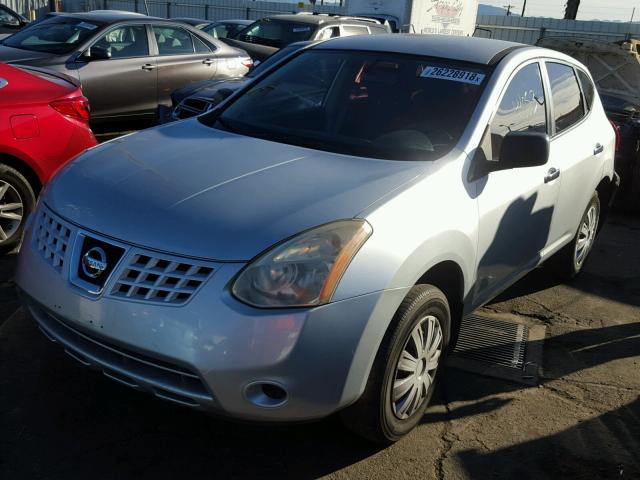 JN8AS5MV5AW603580 - 2010 NISSAN ROGUE S SILVER photo 2