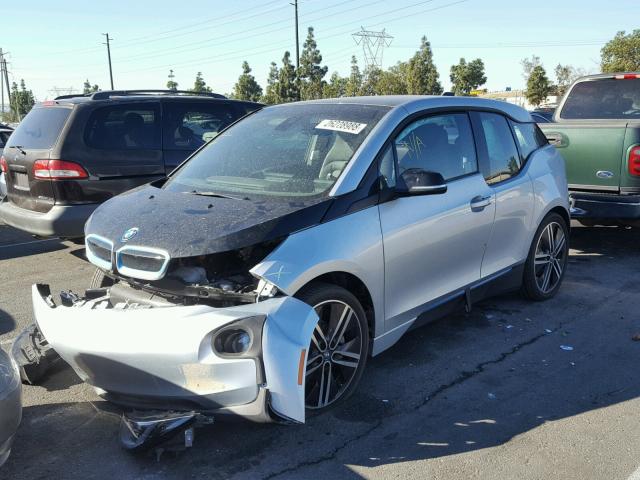 WBY1Z4C50FV503806 - 2015 BMW I3 REX SILVER photo 2