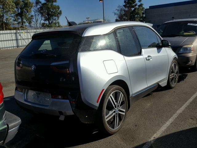 WBY1Z4C50FV503806 - 2015 BMW I3 REX SILVER photo 4