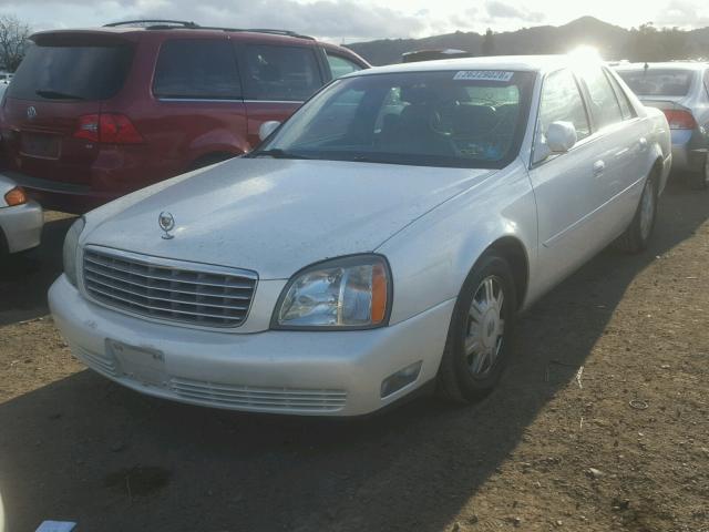 1G6KD54Y03U217347 - 2003 CADILLAC DEVILLE WHITE photo 2