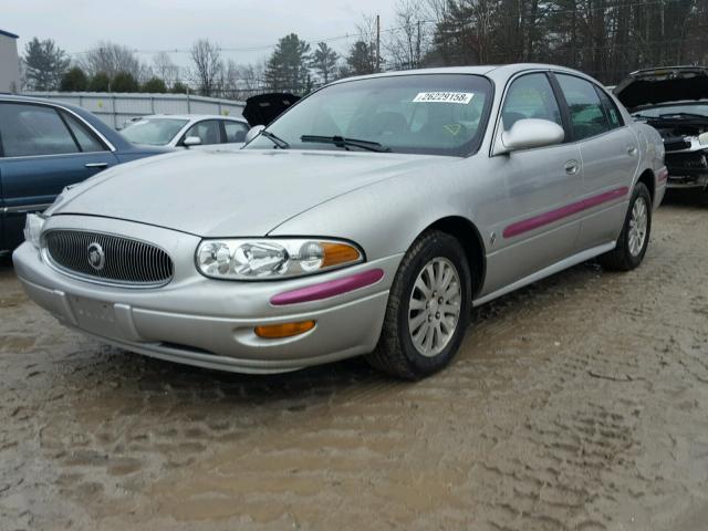 1G4HP54KX5U164603 - 2005 BUICK LESABRE CU SILVER photo 2