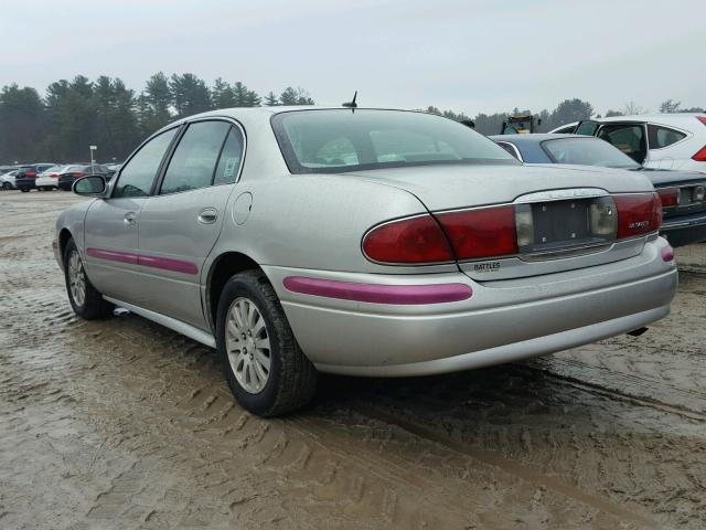 1G4HP54KX5U164603 - 2005 BUICK LESABRE CU SILVER photo 3