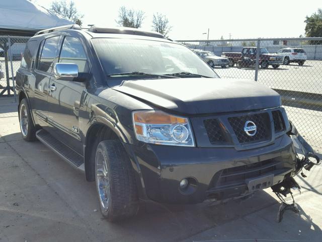 5N1AA08D88N619514 - 2008 NISSAN ARMADA SE GREEN photo 1