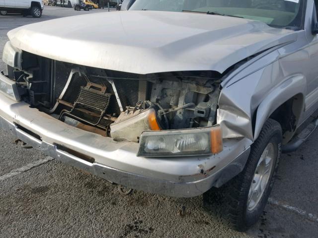 2GCEK19B261298364 - 2006 CHEVROLET SILVERADO SILVER photo 9