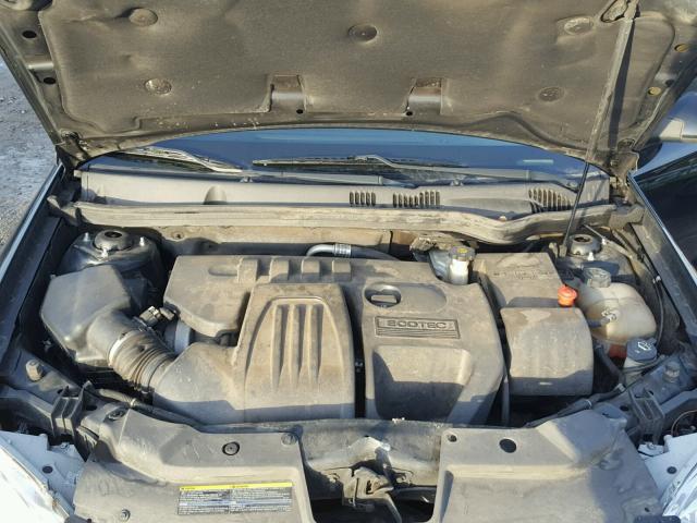 1G2AS18H797200526 - 2009 PONTIAC G5 BLACK photo 7