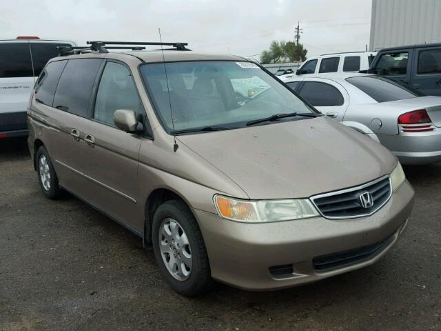 5FNRL18924B000418 - 2004 HONDA ODYSSEY EX GOLD photo 1