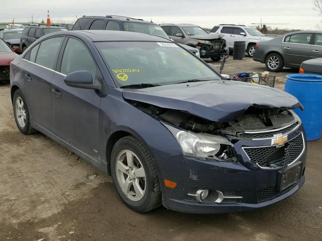 1G1PG5S91B7202187 - 2011 CHEVROLET CRUZE LT BLUE photo 1