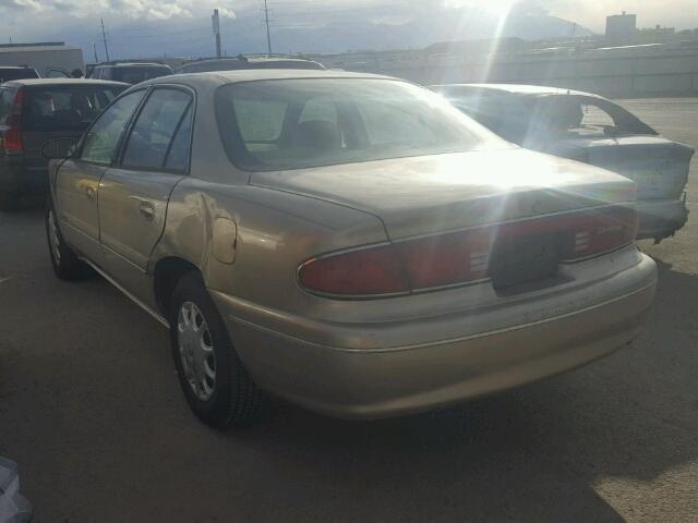 2G4WS52J511287540 - 2001 BUICK CENTURY CU TAN photo 3