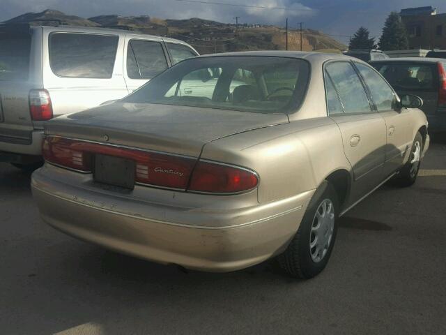 2G4WS52J511287540 - 2001 BUICK CENTURY CU TAN photo 4