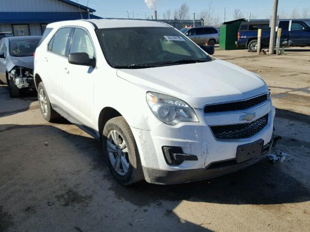 2CNALBEWXA6268871 - 2010 CHEVROLET EQUINOX LS WHITE photo 1