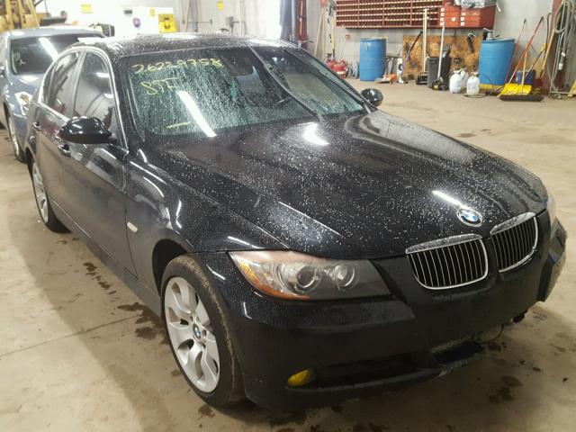 WBAVD53558A010993 - 2008 BMW 335 XI BLACK photo 1