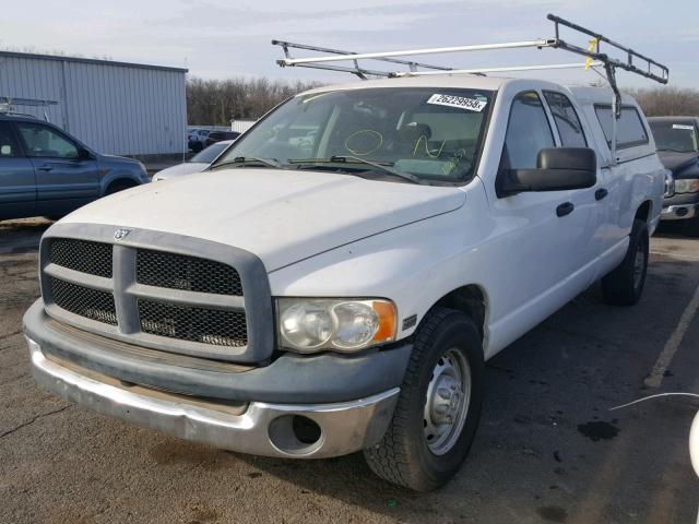 3D7KA28D74G202057 - 2004 DODGE RAM 2500 S WHITE photo 2