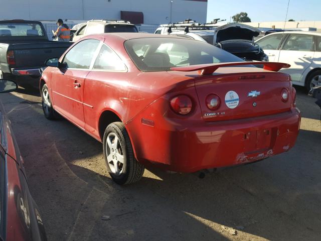 1G1AL15F277155982 - 2007 CHEVROLET COBALT LT RED photo 3