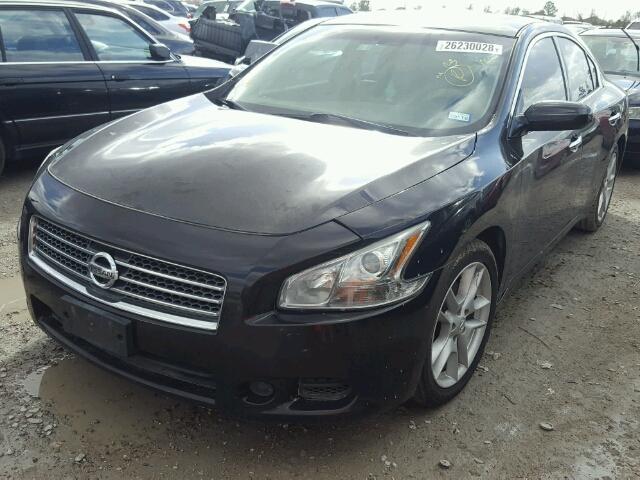 1N4AA5AP7BC815605 - 2011 NISSAN MAXIMA S BLACK photo 2