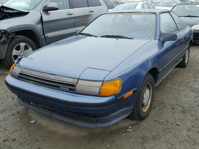 JT2ST67LXH7163415 - 1987 TOYOTA CELICA GT BLUE photo 2