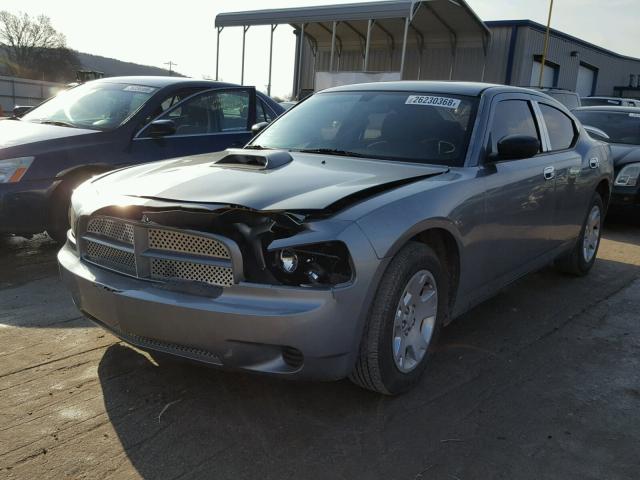 2B3KA43R07H779012 - 2007 DODGE CHARGER SE GRAY photo 2