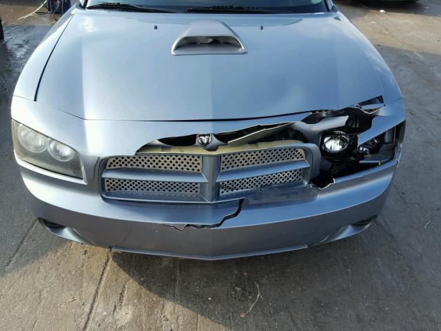 2B3KA43R07H779012 - 2007 DODGE CHARGER SE GRAY photo 7