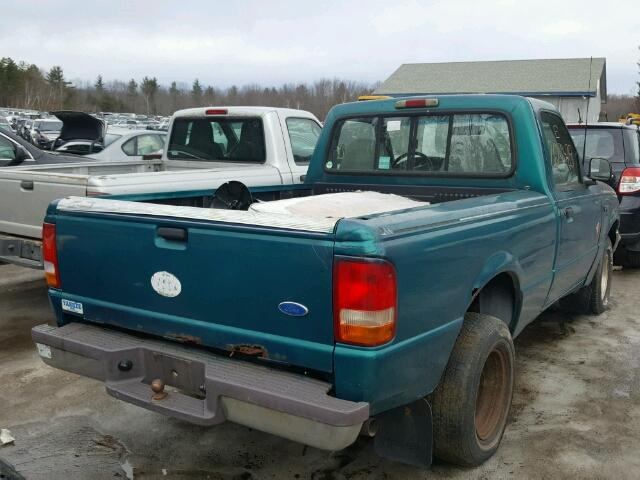 1FTCR10A0STA12541 - 1995 FORD RANGER GREEN photo 4
