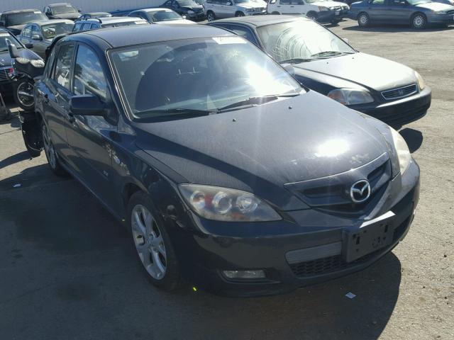 JM1BK344381847585 - 2008 MAZDA 3 HATCHBAC GRAY photo 1