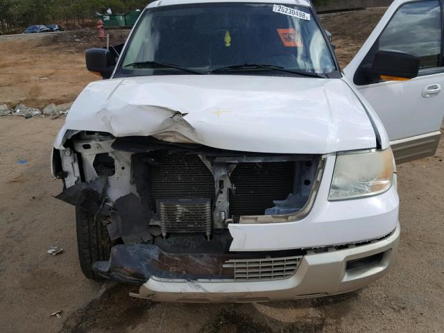 1FMFU17506LA08396 - 2006 FORD EXPEDITION WHITE photo 7