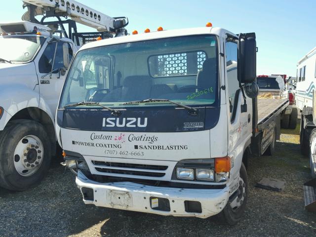 JALC4B16X57002013 - 2005 ISUZU NPR WHITE photo 3